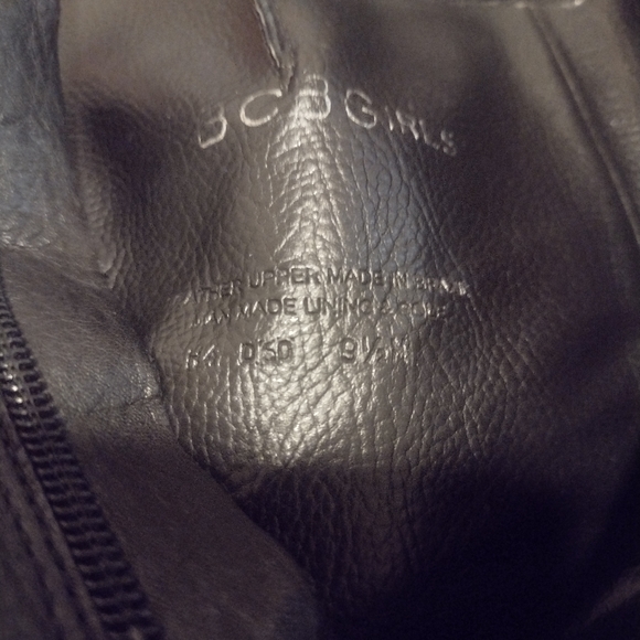 BCBG Black Leather Boots - Picture 6 of 10